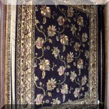R24. Masterlooms 100% wool rug. Made in India. 7'10” x 9'8”